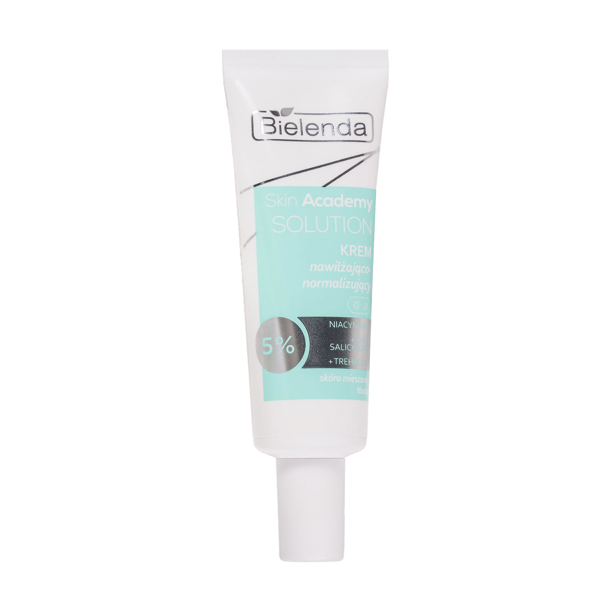 Зволожувальний та нормалізувальний крем для обличчя Bielenda Skin Academy Solution Cream, 50 мл