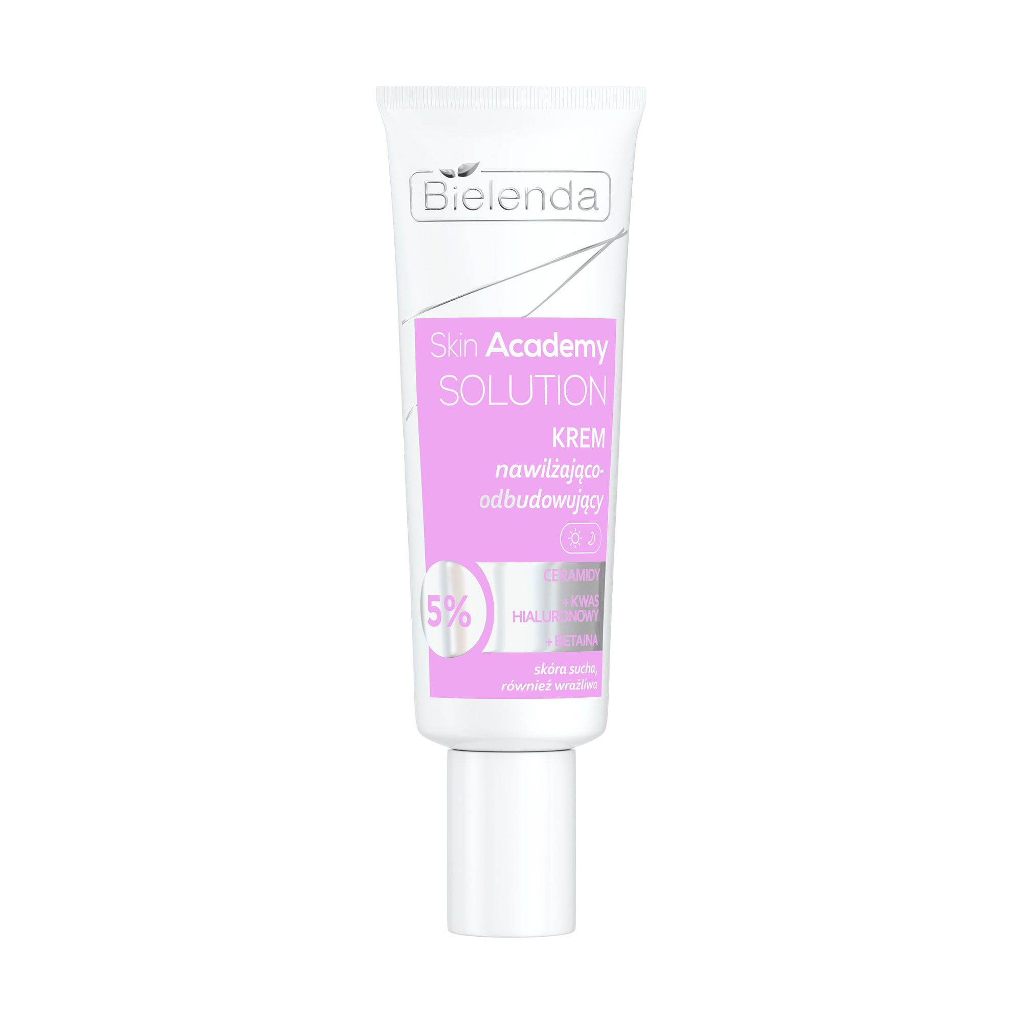 Зволожувальний та відновлювальний крем для обличчя Bielenda Skin Academy Solution Cream, 50 мл