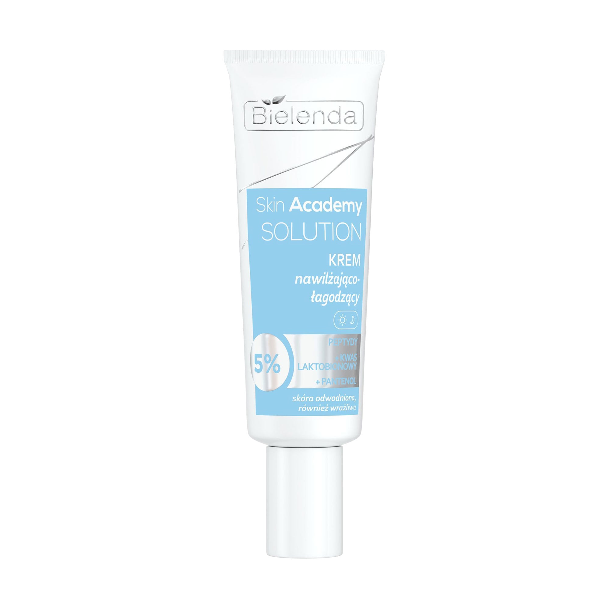 Зволожувальний та заспокійливий крем для обличчя Bielenda Skin Academy Solution Cream, 50 мл